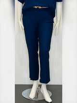 Pantaloni Curvy in tessuto goffrato