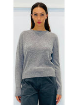 Maglia girocollo in lana
