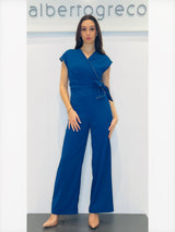 Tuta con motivo a nodo in vita