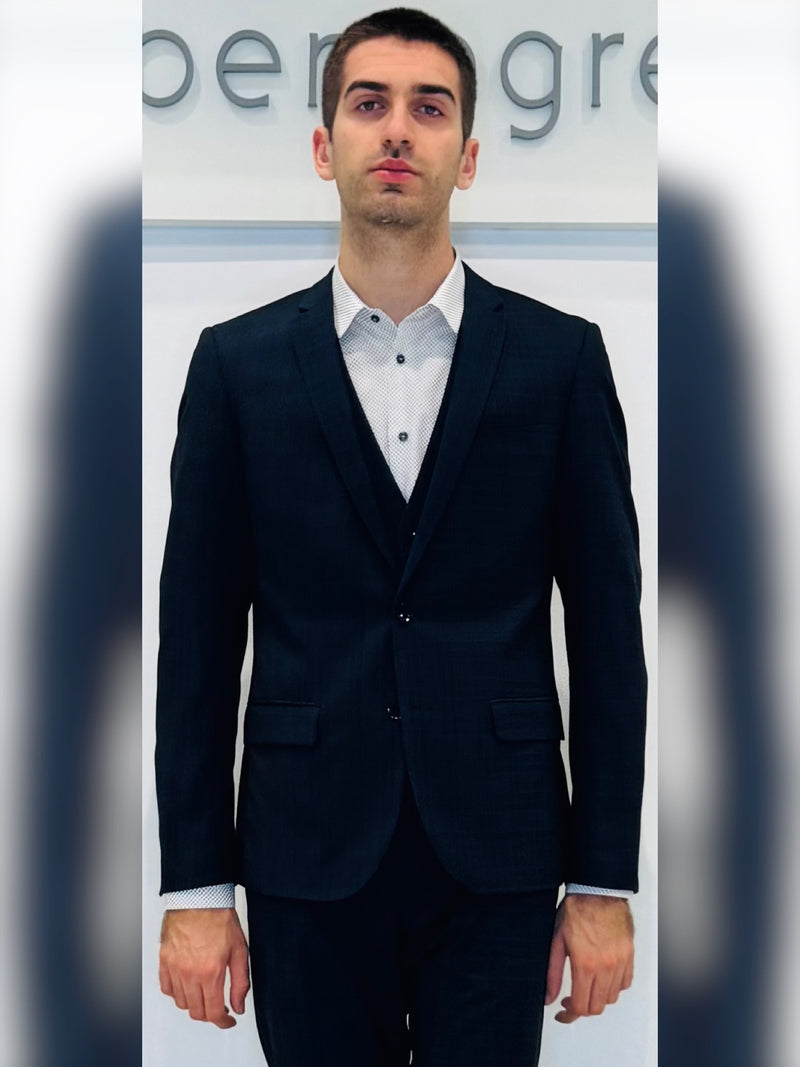 Giacca uomo a quadri sfumati