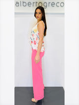 Top fantasia floreale