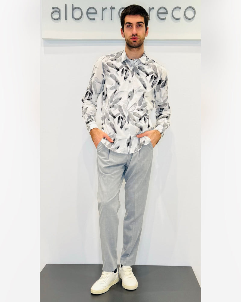 Pantaloni uomo con un a pinces