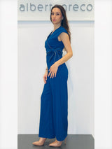 Tuta con motivo a nodo in vita