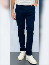 Pantaloni uomo in cotone operato