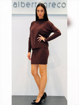 Coordinato maglia over e gonna