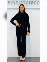 Coordinato maglia ampia e pantaloni