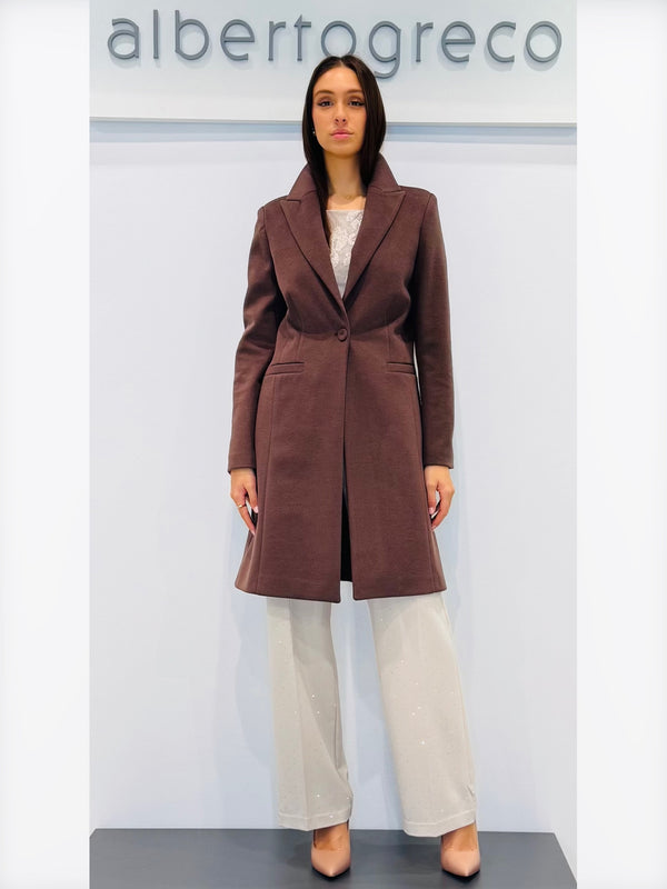 Cappotto un bottone