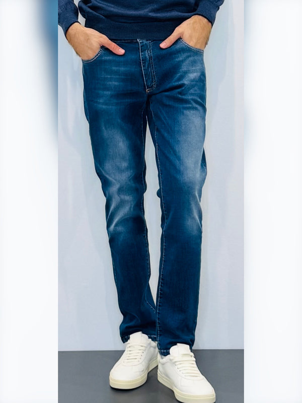 Pantaloni jeans uomo cinque tasche