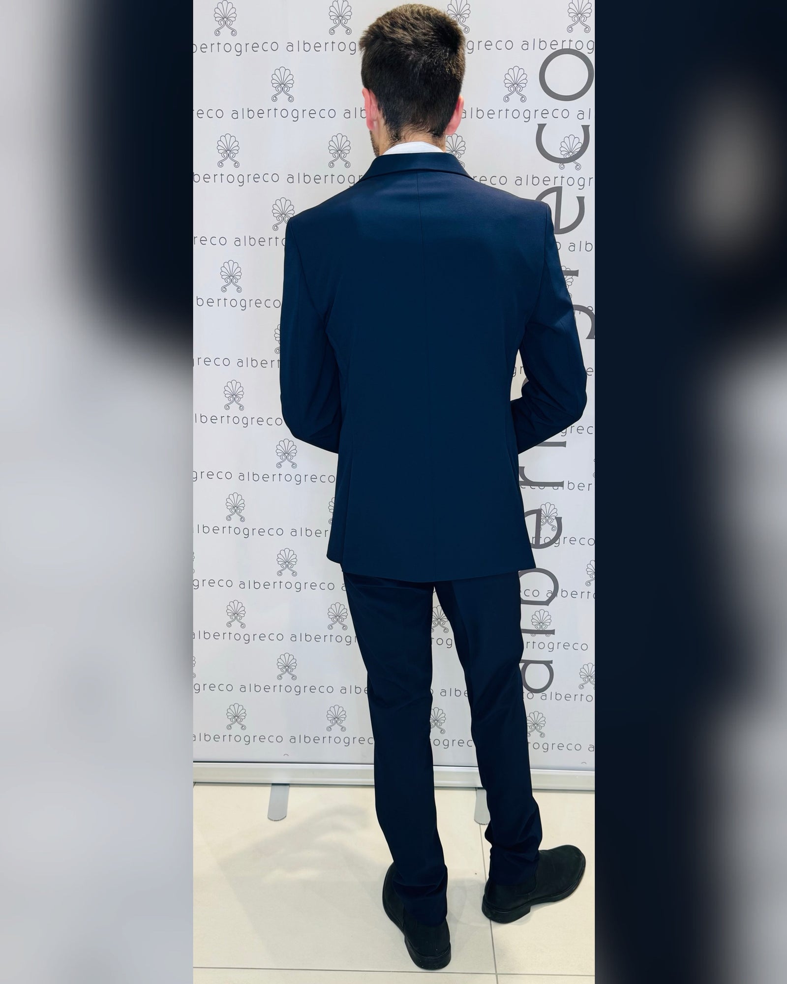 Abito Uomo Elegante Completo Uomini Formale Spettacolo Magia