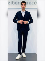 Abito due bottoni con gile