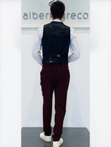 Abito due bottoni con gile