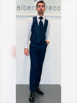 Completo cerimonia con giacca alla coreana