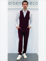 Abito due bottoni con gile