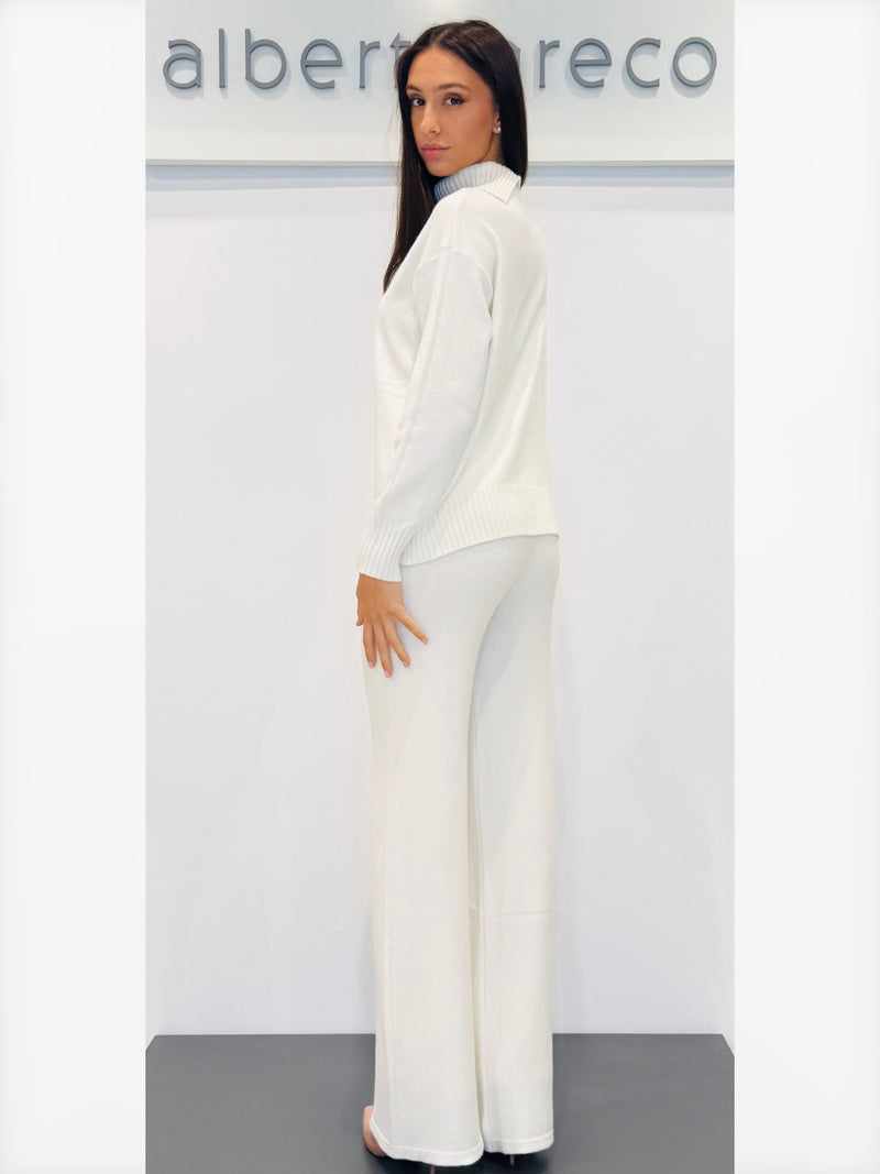 Coordinato maglia over e pantaloni