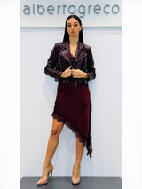 Chiodo corto in ecopelle