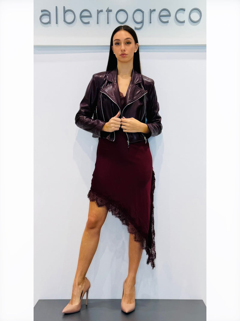 Chiodo corto in ecopelle