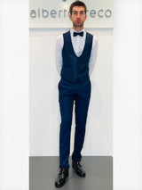 Completo cerimonia con giacca alla coreana