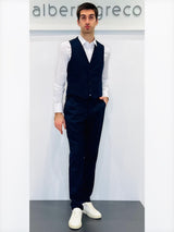 Abito due bottoni con gile