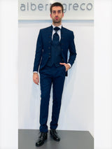 Completo cerimonia con giacca alla coreana