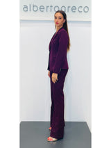 Tailleur pantaloni a palazzo