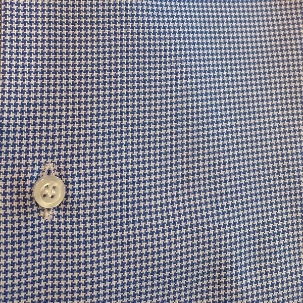 Camicia uomo in tessuto micro pied de puole