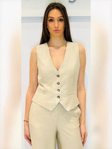 Gile donna quattro bottoni