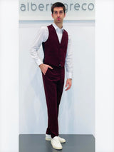 Abito due bottoni con gile