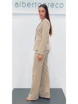 Tailleur pantaloni a palazzo
