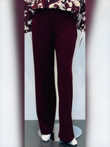 Pantaloni a palazzo in crepe