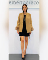Cappotto corto doppio petto