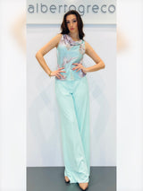 Top fantasia goffrato