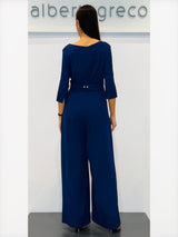 Tuta con maniche a tre quarti