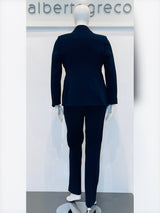 Pantaloni a palazzo in crepe