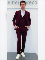 Abito due bottoni con gile