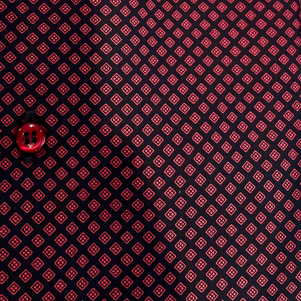 Camicia uomo fantasia cachemire minimal