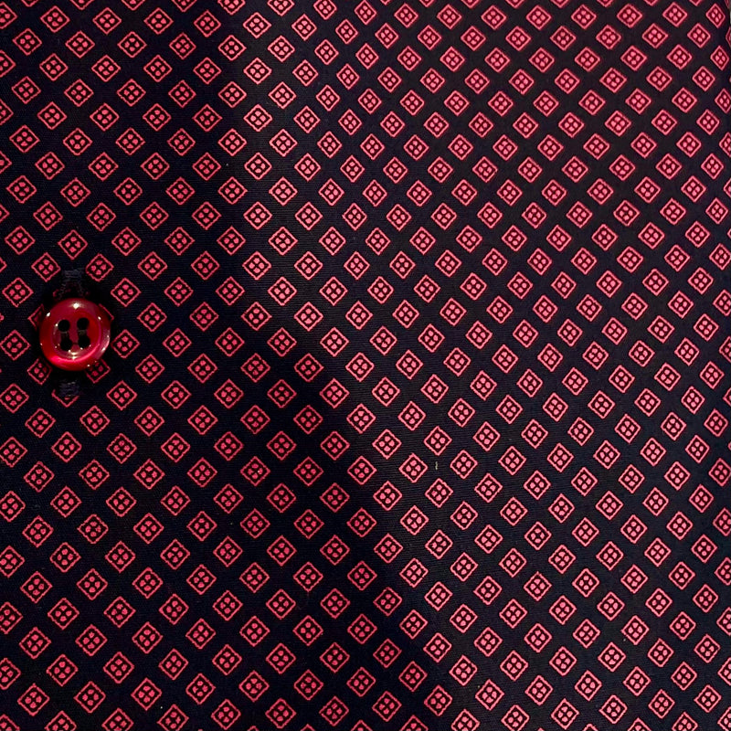 Camicia uomo fantasia cachemire minimal