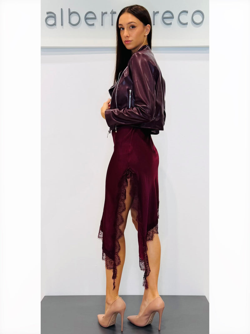 Chiodo corto in ecopelle