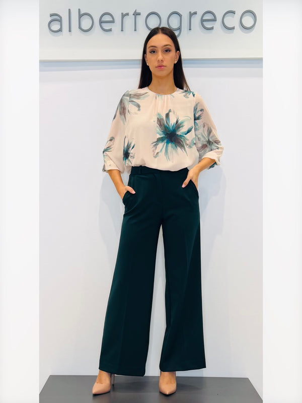 Pantaloni donna palazzo