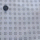 Camicia uomo stampa geometrica a quadri
