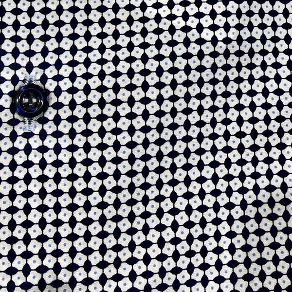 Camicia fantasia micro quadro