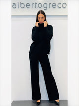 Coordinato maglia over e pantaloni