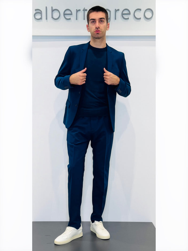 Giacca uomo con spacco centrale