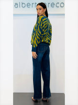 Maglia animalier Jacquard