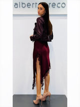 Chiodo corto in ecopelle