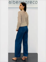Jeans donna a palazzo