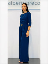 Tuta con maniche a tre quarti