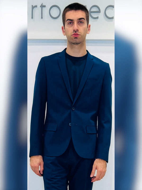 Giacca uomo con spacco centrale