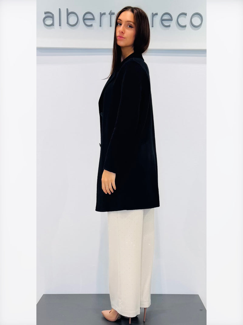 Cappotto decostruito misto lana