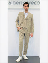 Abito due bottoni con gile