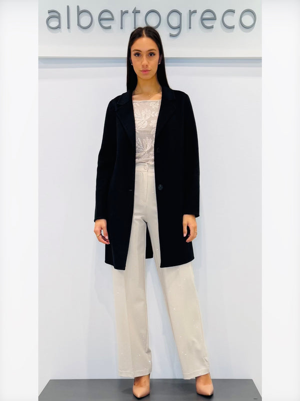 Cappotto decostruito misto lana